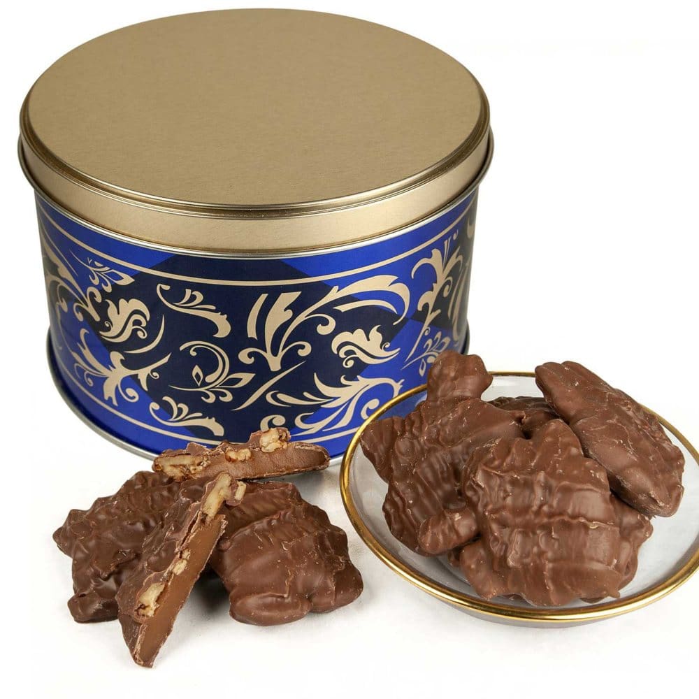 Chocolate Turtles Gift Tin (23 oz.) - Shop by Occasions - Chocolate