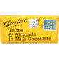 Chocolove Chocolove Toffee & Almonds In Milk Chocolate Bar, 1.3 oz