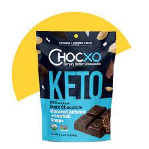 CHOCXO: Cup 85pr Drk Choc Cconut 3.45oz (Pack of 5) - CHOCXO