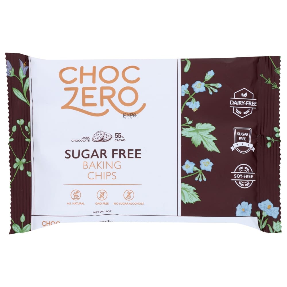 CHOCZERO: Dark Chocolate Baking Chips Sugar Free 7 oz - Grocery > Cooking & Baking > Baking Ingredients - CHOCZERO