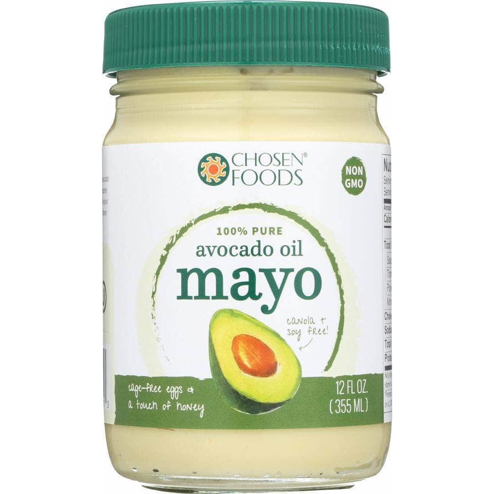 Chosen Foods Chosen Foods 100% Pure Avocado Oil Mayo, 12 oz