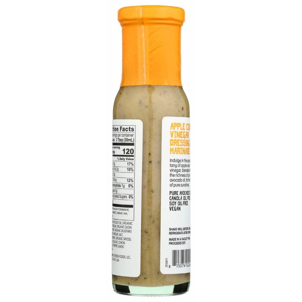 CHOSEN FOODS Chosen Foods Dressing Appl Cider Vingr, 8 Oz