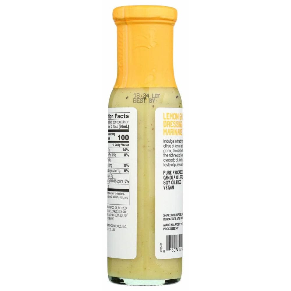 CHOSEN FOODS Chosen Foods Dressing Lmn Grlc Marnade, 8 Oz