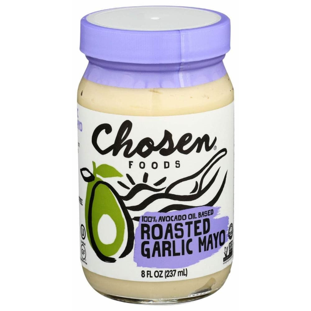 CHOSEN FOODS Chosen Foods Roasted Garlic Avocado Oil Mayo, 8 Oz