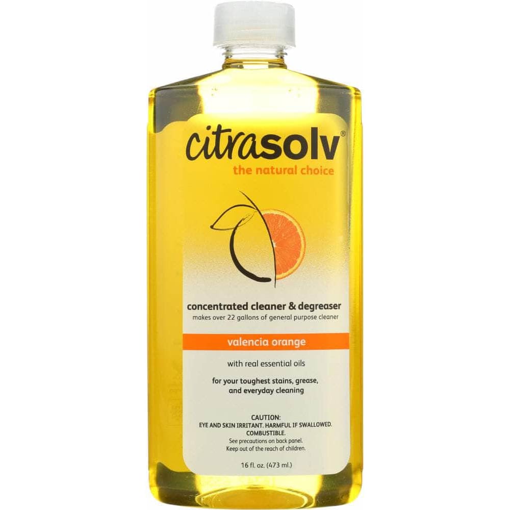 Citra Solv Citrasolv Concentrate Cleaner & Degreaser Valencia Orange, 16 oz