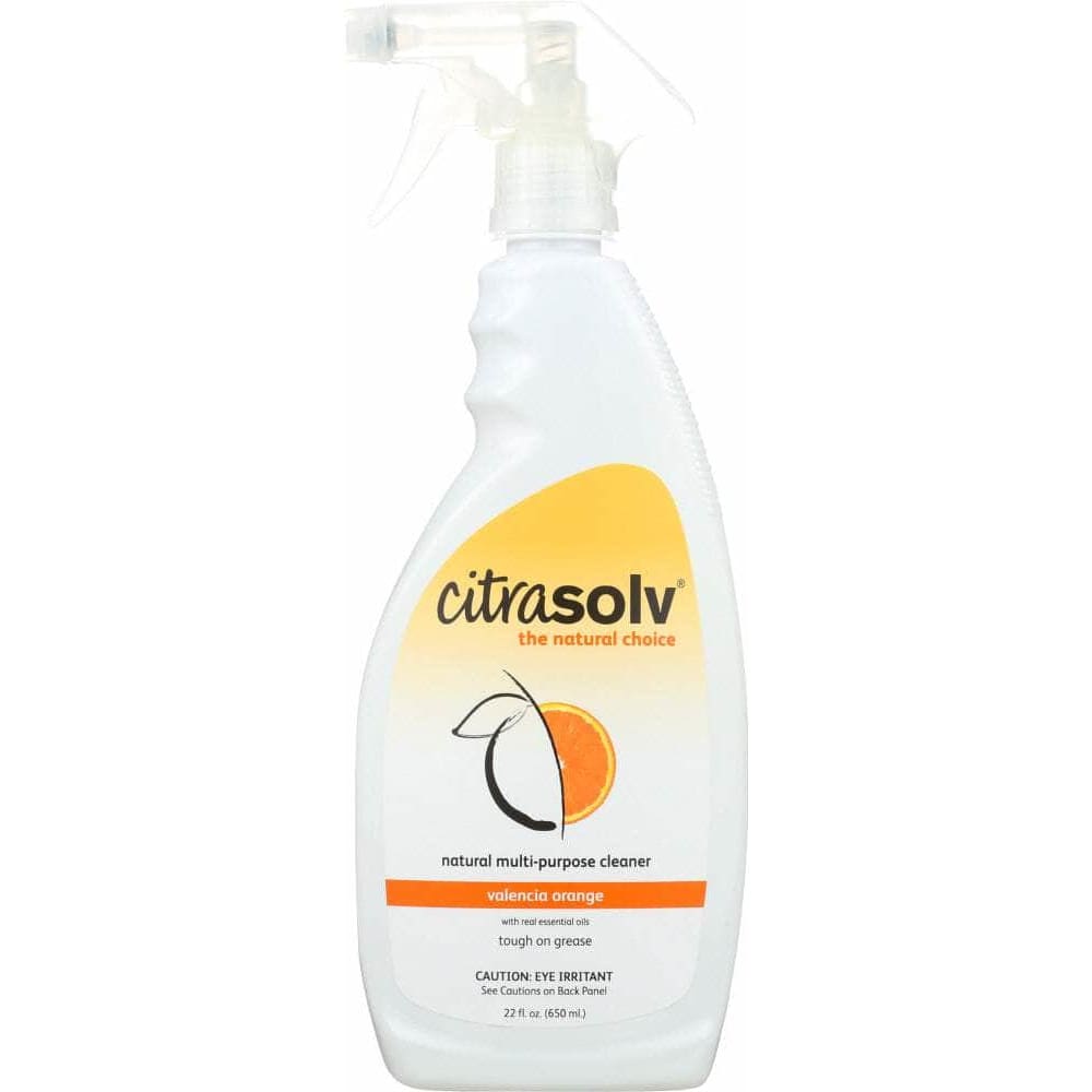 Citra Solv Citrasolv Multi Purpose Spray Cleaner Valencia Orange, 22 oz
