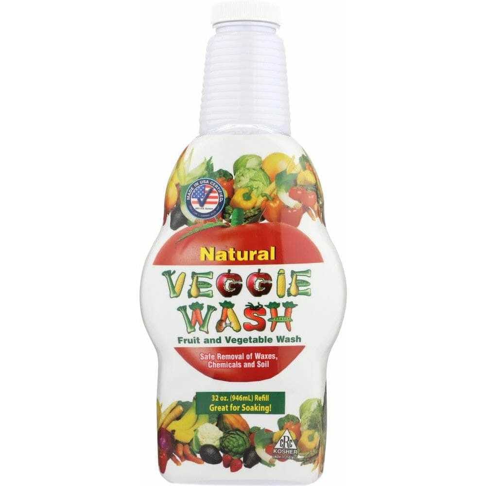 Veggie Wash Citrus Magic Natural Veggie Wash Fruit And Vegetable, 32 oz