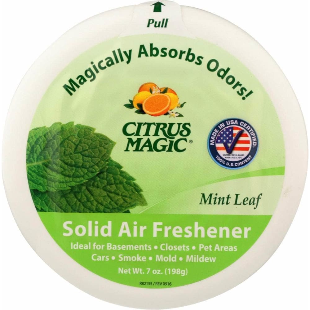 CITRUS MAGIC CITRUS MAGIC Solid Air Freshener Mint Leaf, 7 oz