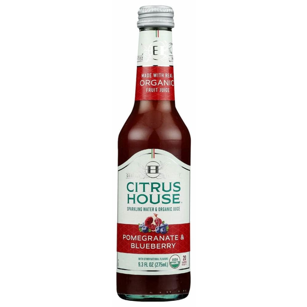 CITRUSHOUSE Grocery > Beverages > Water > Sparkling Water CITRUSHOUSE: Organic Pomegranate Blueberry, 9.3 fo