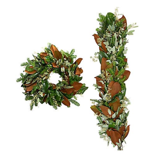 Classy Christmas Wreath and Garland - Home/Grocery/Specialty Shops/New To Grocery/ - InBloom