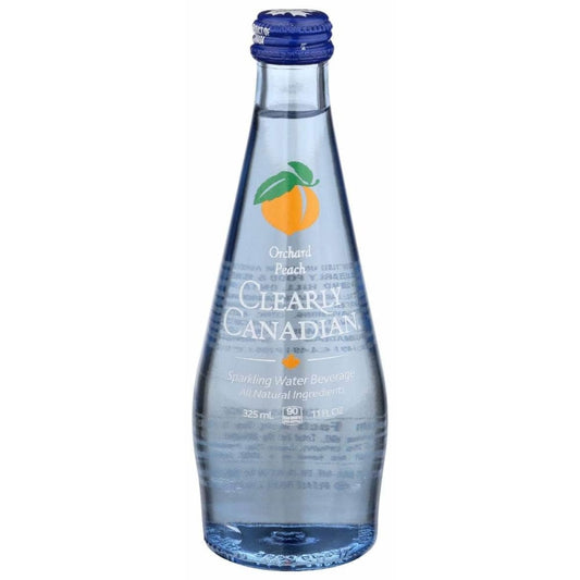 CLEARLY CANADIAN CLEARLY CANADIAN Water Sprklng Ochrd Peach, 11 fo