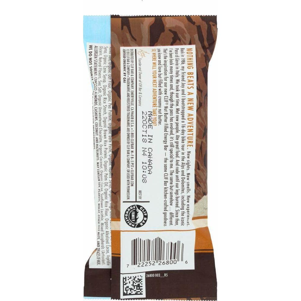 Clif Clif Bar Hazelnut Butter Filled, 1.76 oz