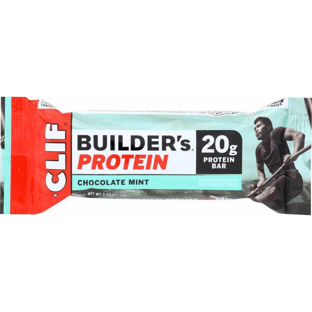 Clif Clif Builder Protein Bar Chocolate Mint, 2.4 oz