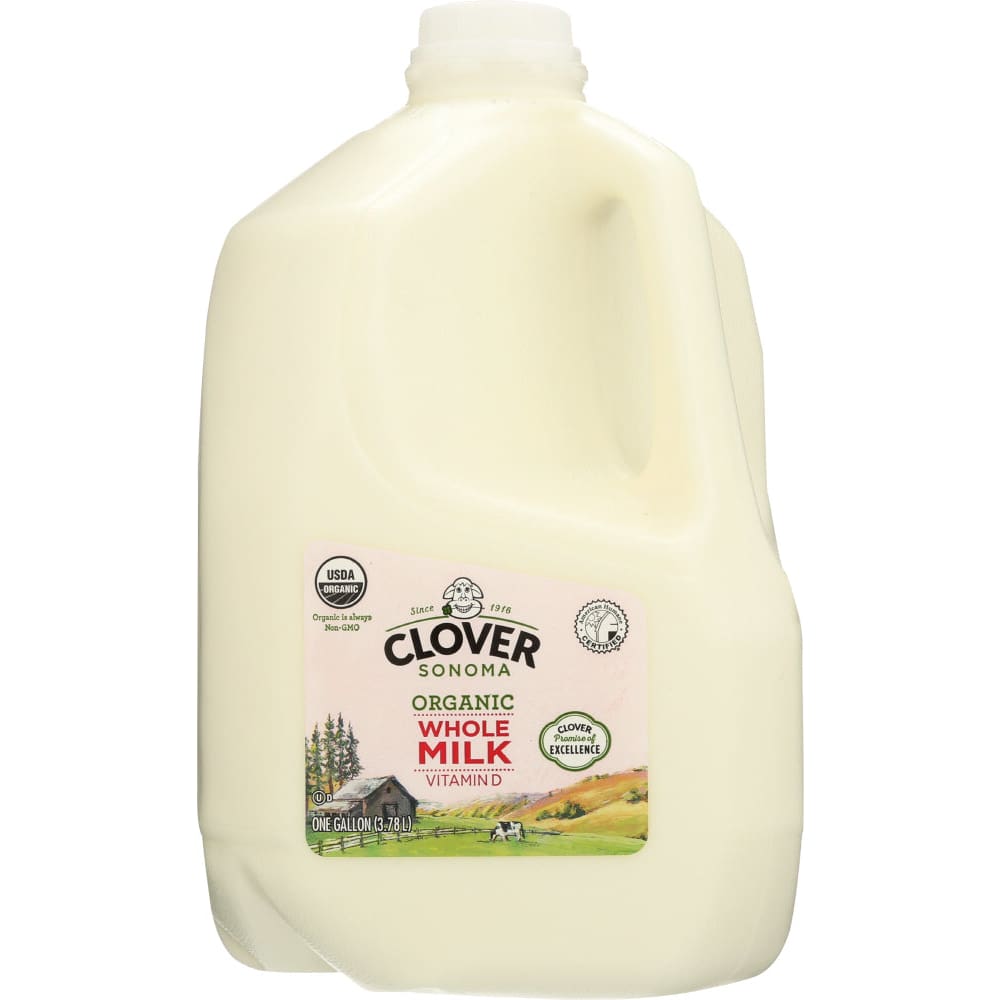 CLOVER SONOMA: Organic Whole Milk 128 oz - Grocery > Refrigerated - CLOVER SONOMA