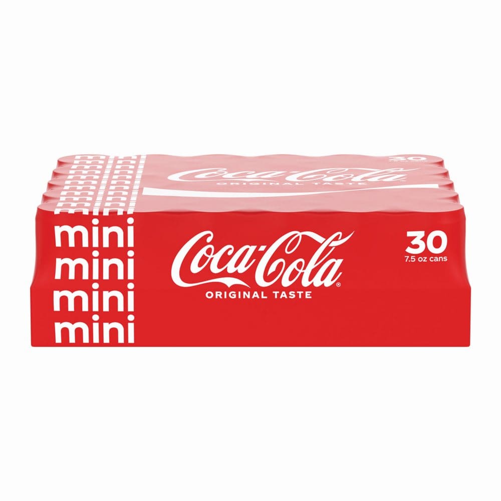 Coca-Cola Mini Cans (7.5 fl. oz. 30 pk.) - Soda - Coca-Cola