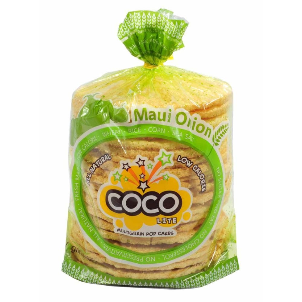 Coco Lite Coco Lite Maui Onion Multigrain Pop Cakes, 2.64 oz