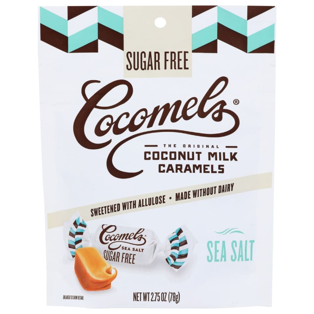 COCOMELS: Caramels Mlk Ccnt Sf Org 2.75 OZ (Pack of 4) - Chocolate Desserts and Sweets > Candy - COCOMELS