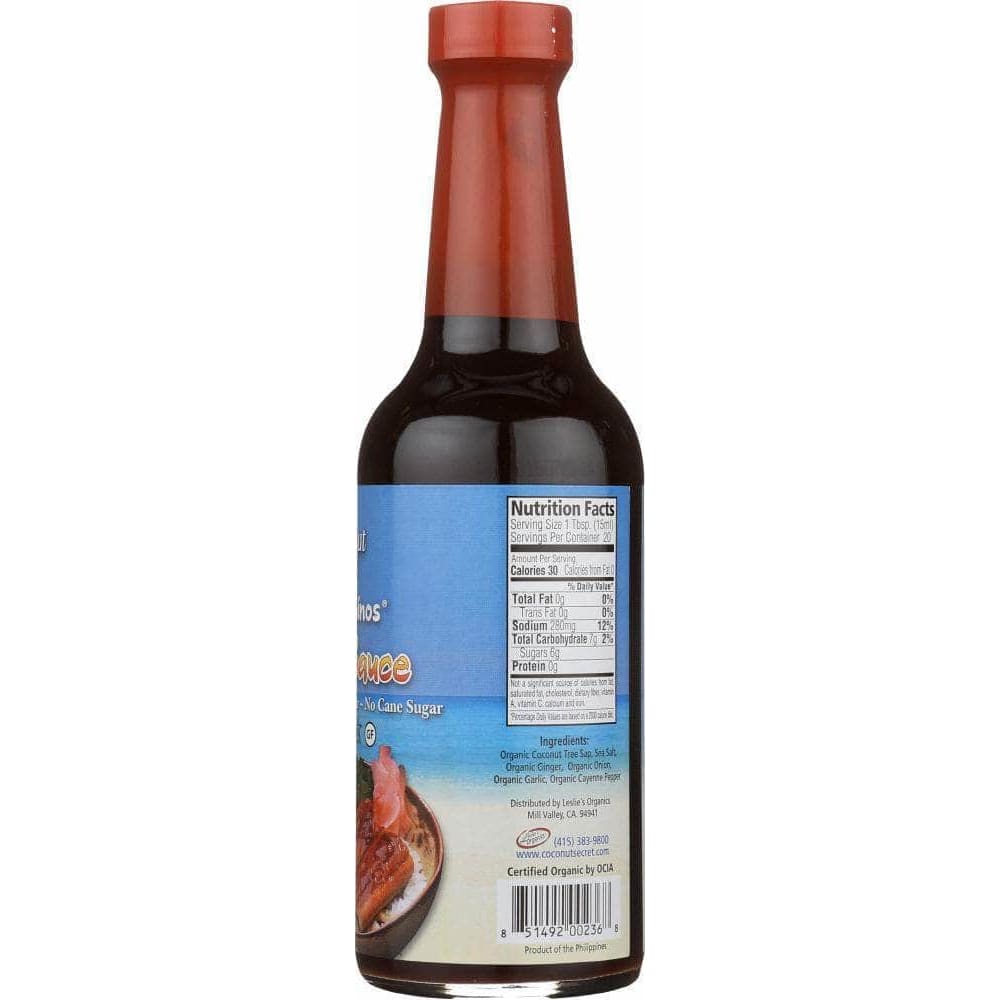 Coconut Secret Coconut Secret Coconut Aminos Teriyaki Sauce, 10 oz