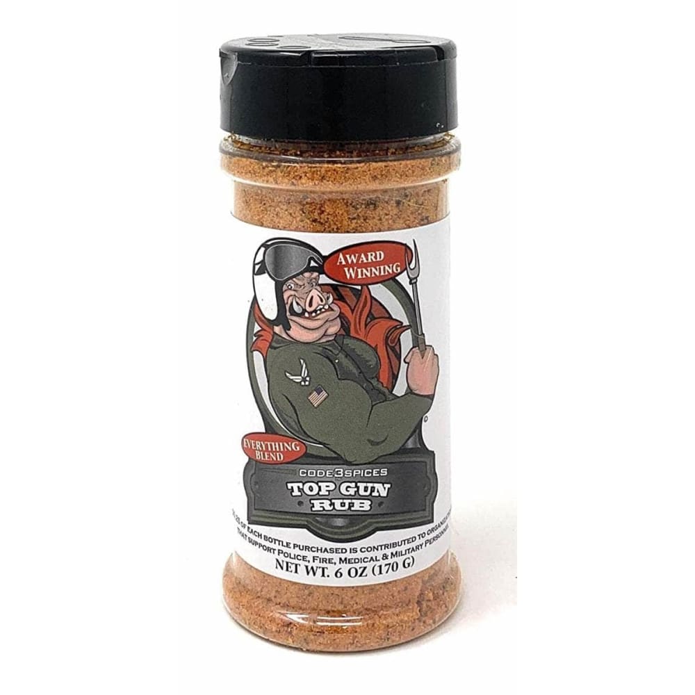 CODE 3 SPICES Code 3 Spices Seasoning  Top Gun, 6 Oz