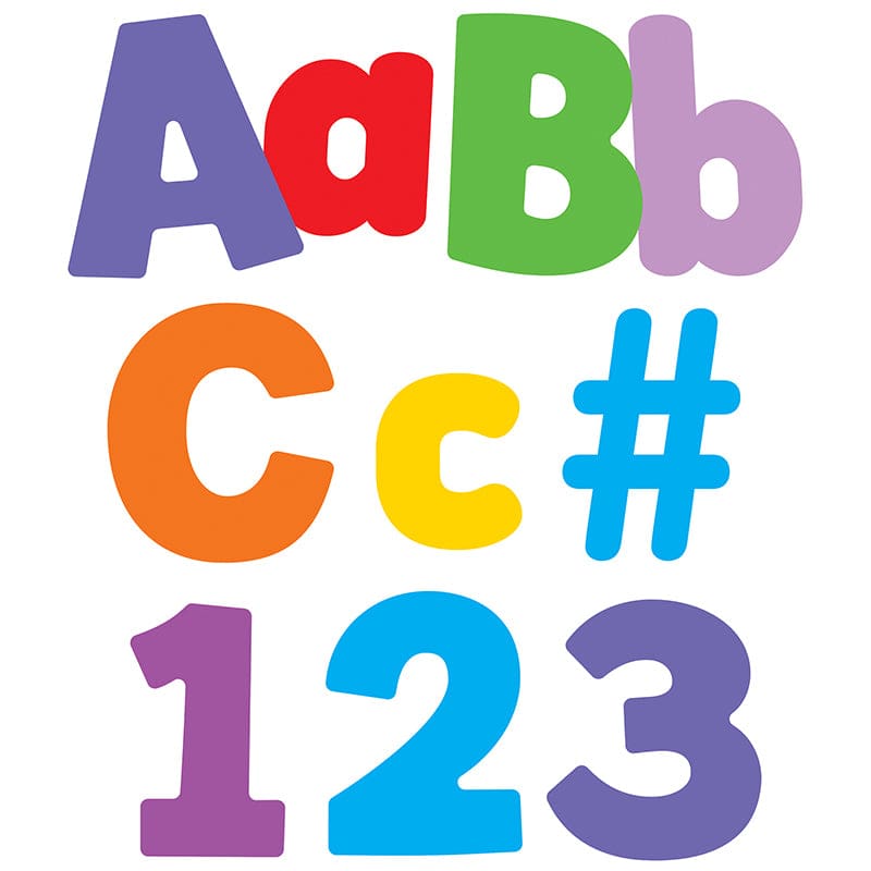 Color Splash Ez Letters Combo Pack (Pack of 6) - Letters - Carson Dellosa Education