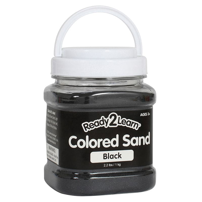 Colored Sand Black (Pack of 6) - Sand - Learning Advantage