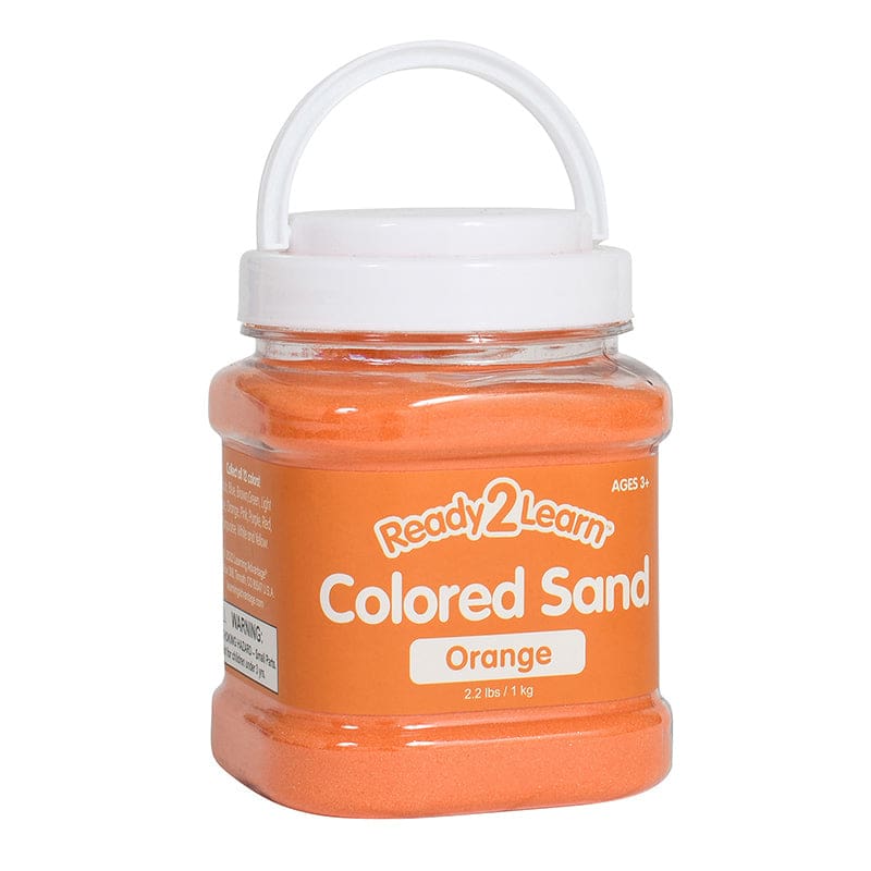 Colored Sand Orange (Pack of 6) - Sand - Learning Advantage