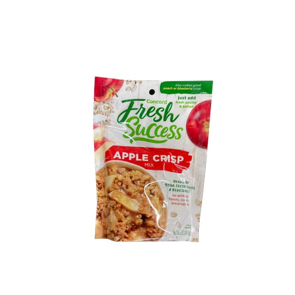 Concord Foods Fresh Success Apple Crisp Mix 8.5 oz. - Concord Foods