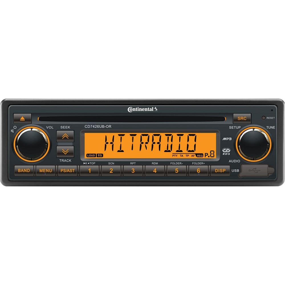 Continental Stereo w/ CD/ AM/ FM/ BT/ USB - 24V - Entertainment | Stereos - Continental