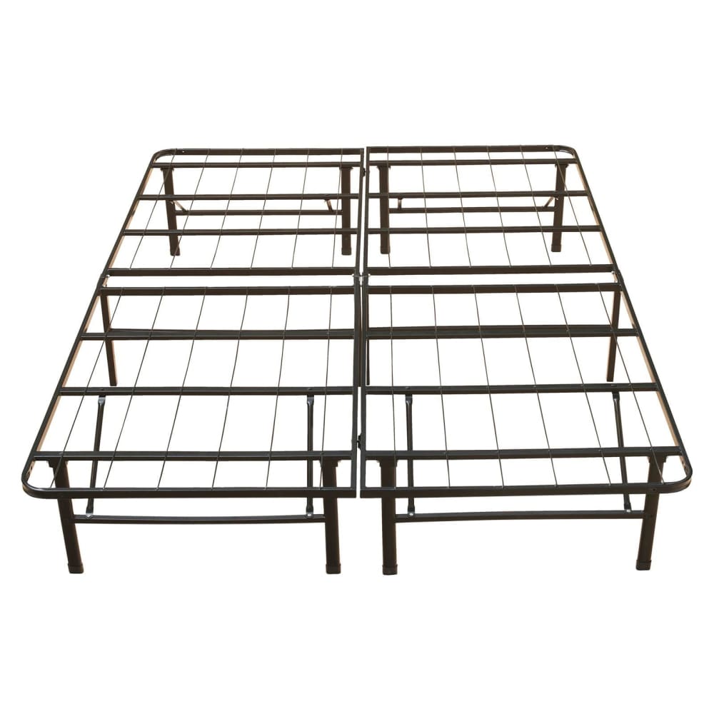 Contour Rest Dream Support Full Size 14 Metal Platform Bed Frame - Black - Contour Rest