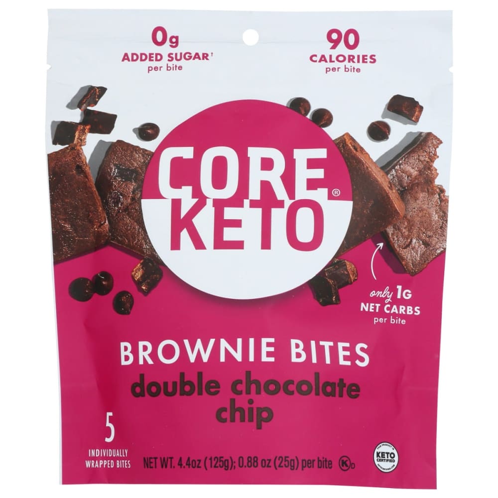 CORE FOODS: Bites Brwni Dbl Cho Chp 4.4 oz (Pack of 3) - Grocery > Chocolate Desserts and Sweets > Pastries - CORE FOODS