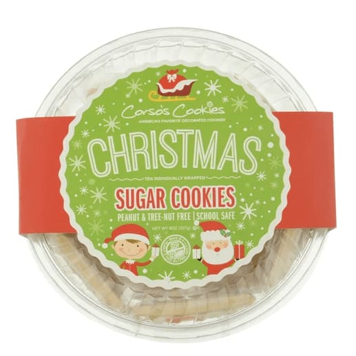 CORSOS COOKIES Grocery > Snacks > Cookies CORSOS COOKIES: Christmas Sugar Cookies, 8 oz