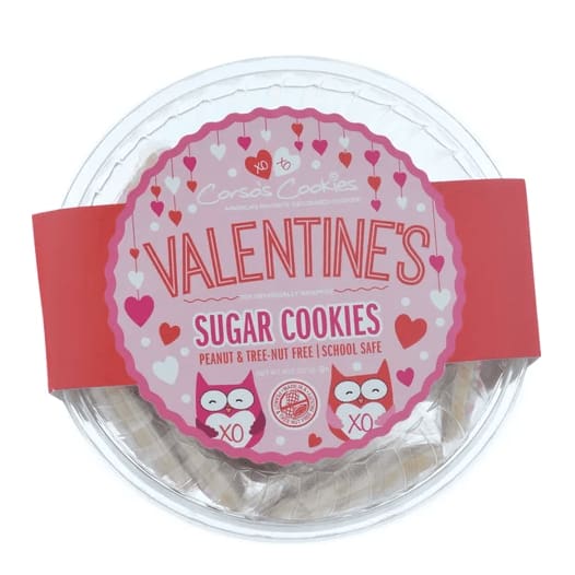 CORSOS COOKIES Grocery > Snacks > Cookies CORSOS COOKIES: Valentines Day Sugar Cookies, 8 oz