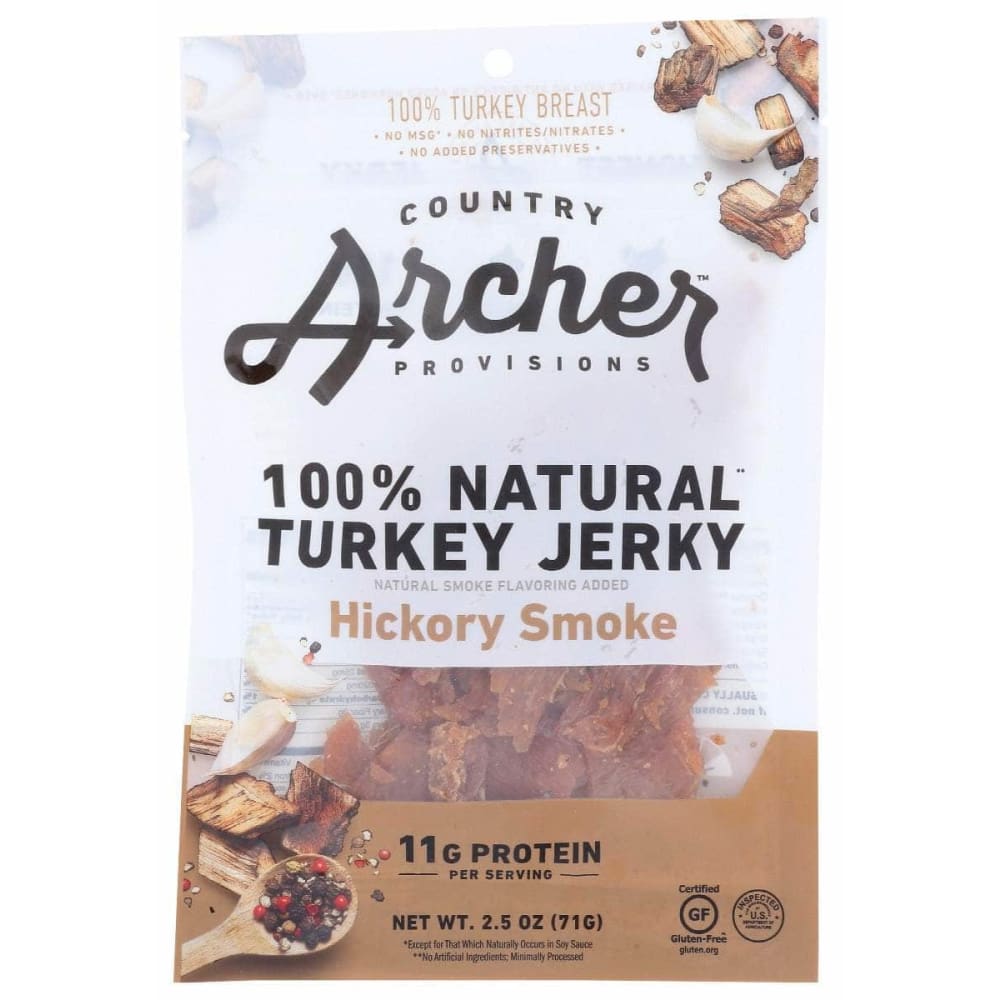 COUNTRY ARCHER Country Archer Jerky Trky Hickory Smkd, 2.5 Oz