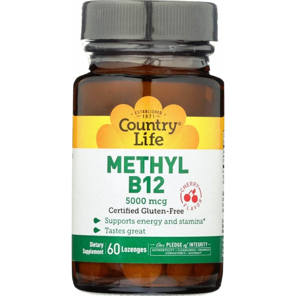 COUNTRY LIFE COUNTRY LIFE Methyl B 12 5000mcg, 60 pc