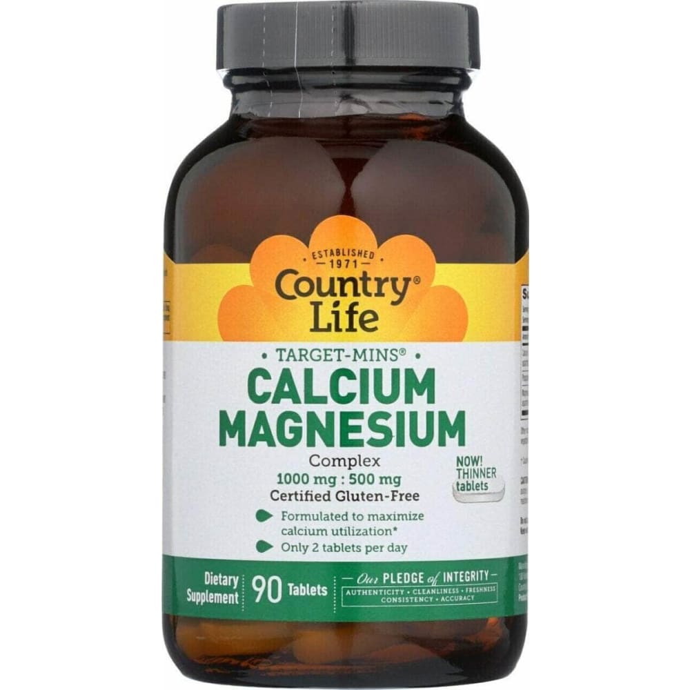 COUNTRY LIFE COUNTRY LIFE Tm Cal Mag 1000Mg, 90 tb