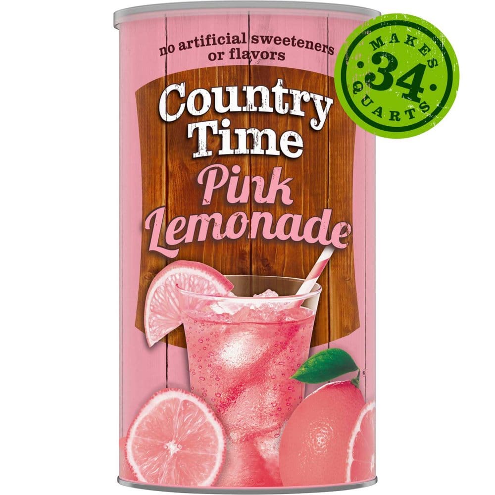 Country Time Pink Lemonade Naturally Flavored Powdered Drink Mix (5.16 lbs.) - Powdered & Liquid Drink Mixes - Country