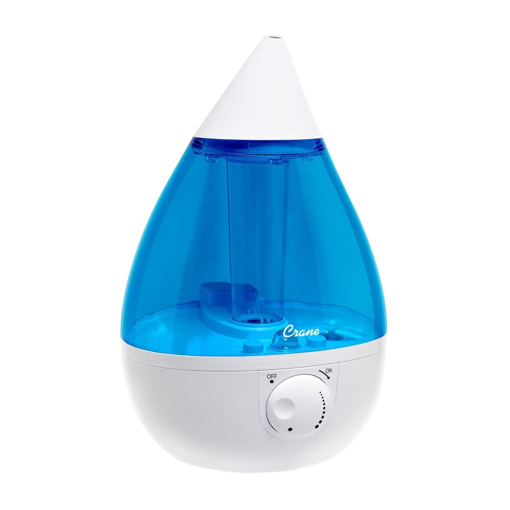 Crane 1-Gal. Drop Ultrasonic Cool Mist Humidifier - Crane