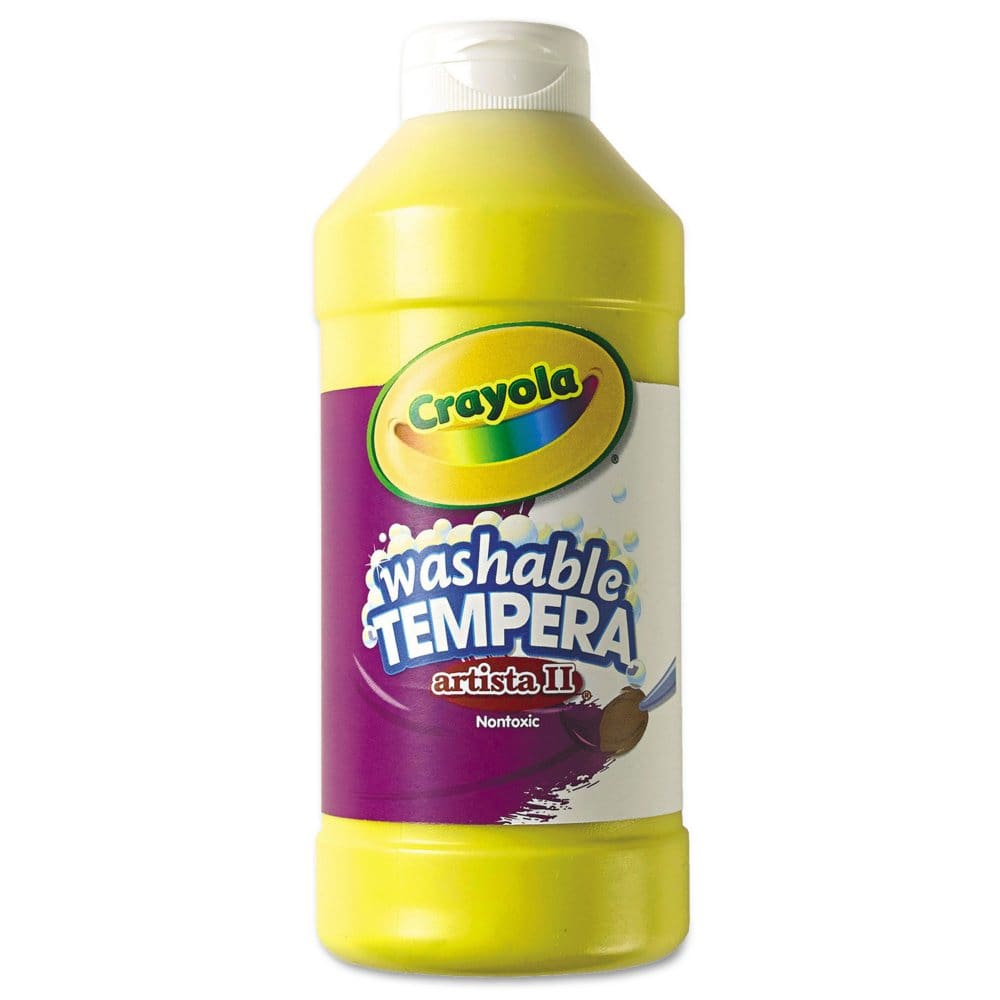 Crayola Artista II Washable Tempera Paint 16 oz (Choose a color) - Arts & Crafts - ShelHealth