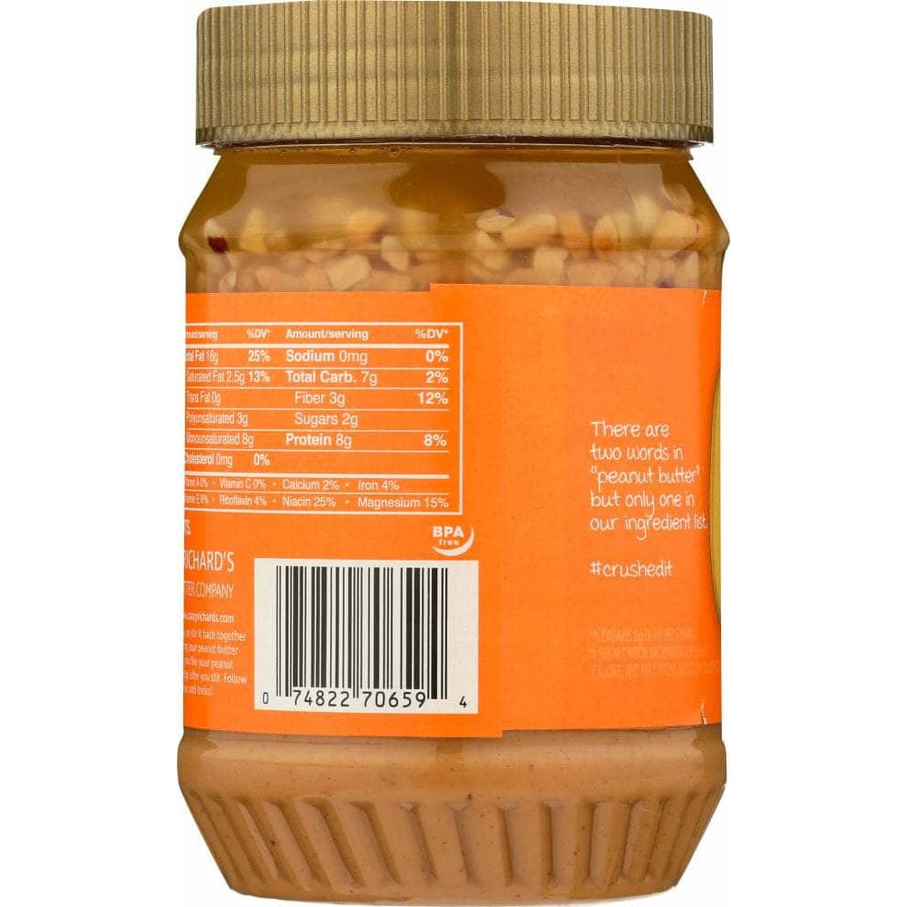 CRAZY RICHARDS Crazy Richard'S Crunchy Peanut Butter, 16 Oz