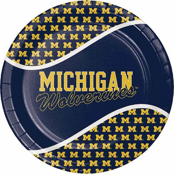 CREATIVE CONVERTING CREATIVE CONVERTING Michigan Dinner Plate, 8 ea