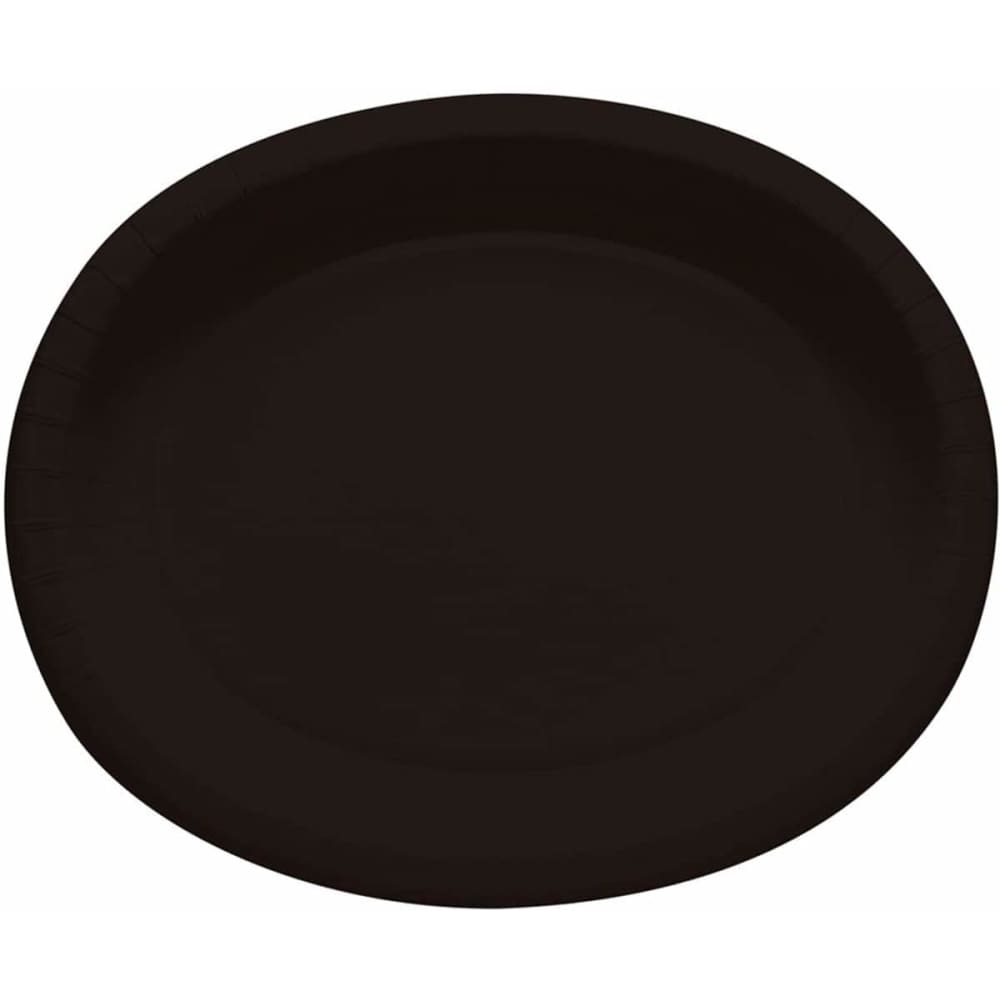 CREATIVE CONVERTING CREATIVE CONVERTING Plate Black Velvet, 24 ea