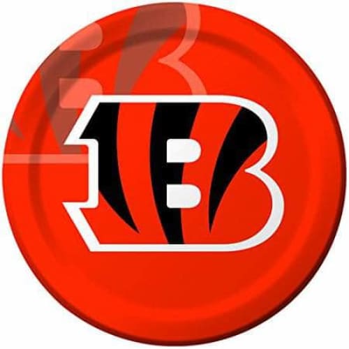 CREATIVE CONVERTING CREATIVE CONVERTING Plate Dinner Cin Bengals, 8 ea