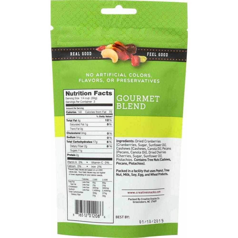 Creative Snacks Creative Snack Nuts Gourmet Blend, 2.75 oz