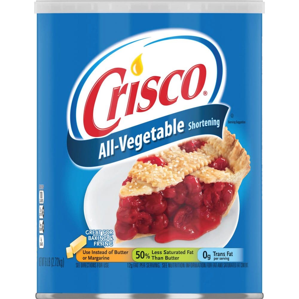 Crisco All-Vegetable Shortening (6 lbs.) - Oils Vinegar & Shortening - Crisco