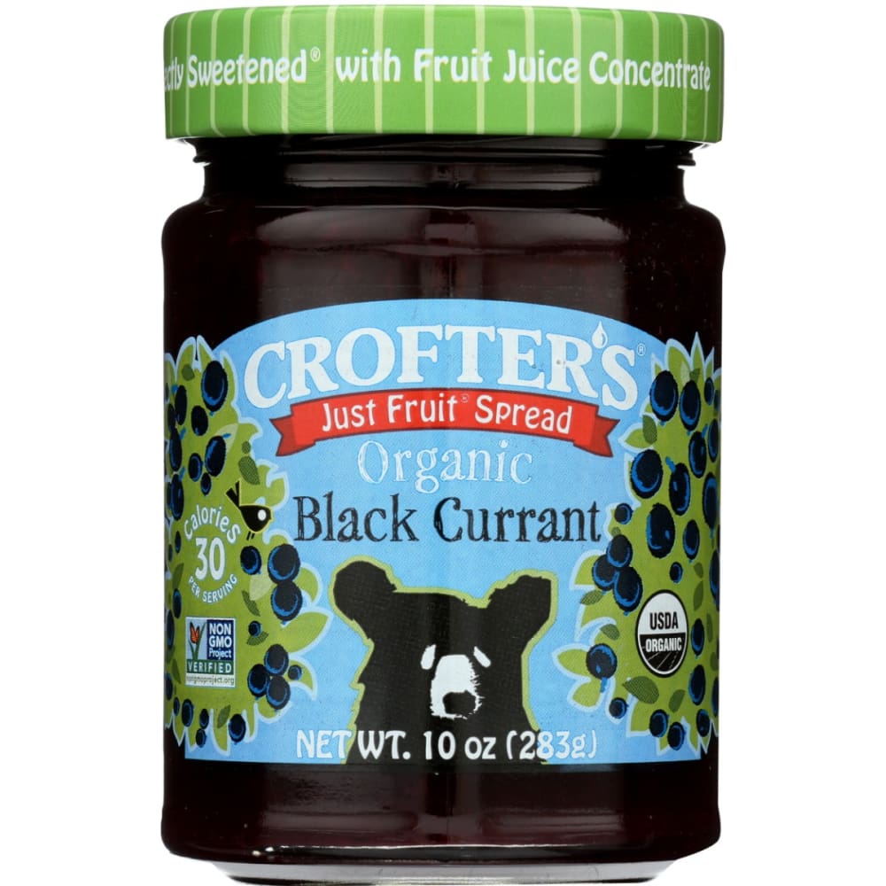 CROFTERS: Frt Sprd Blkcrnt Nsga Org 10 OZ (Pack of 5) - CROFTERS