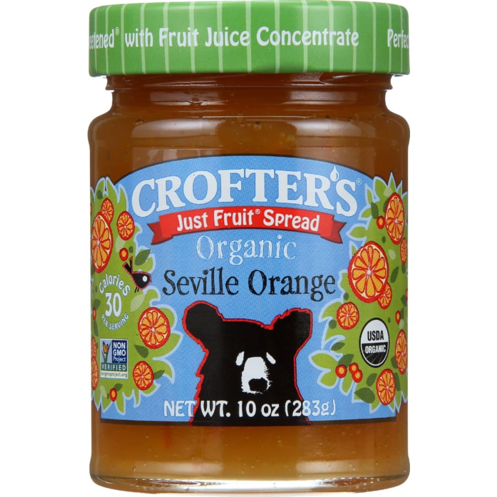 CROFTERS: Frt Spread Orange Org 10 OZ (Pack of 5) - CROFTERS