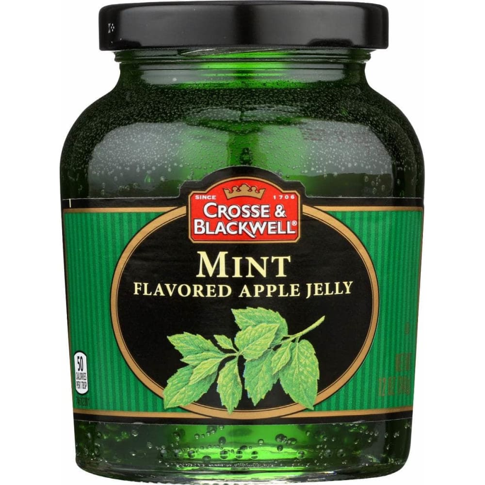 CROSSE & BLACKWELL Grocery > Pantry > Jams & Jellies CROSSE & BLACKWELL: Mint Flavored Apple Jelly, 12 oz