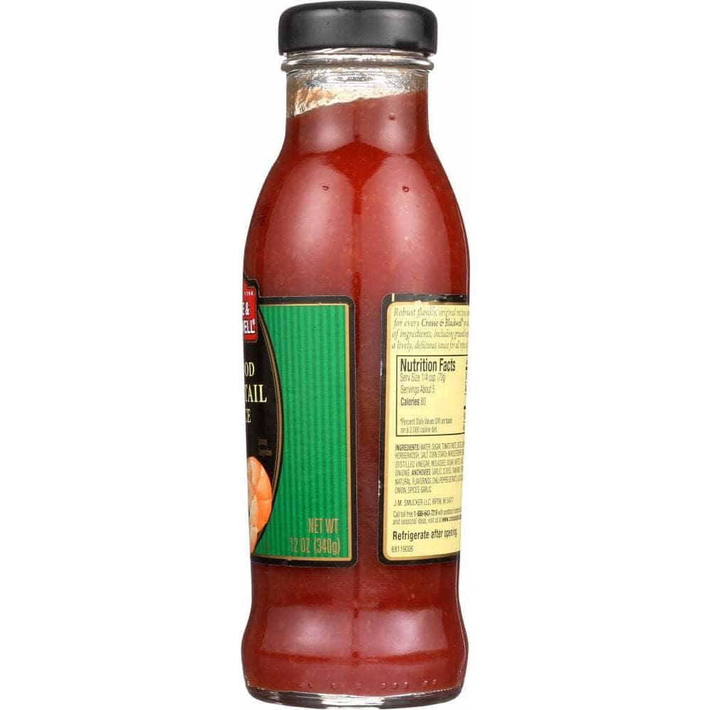 CROSSE & BLACKWELL Grocery > Cooking & Baking > Seasonings CROSSE & BLACKWELL: Seafood Cocktail Sauce, 12 oz