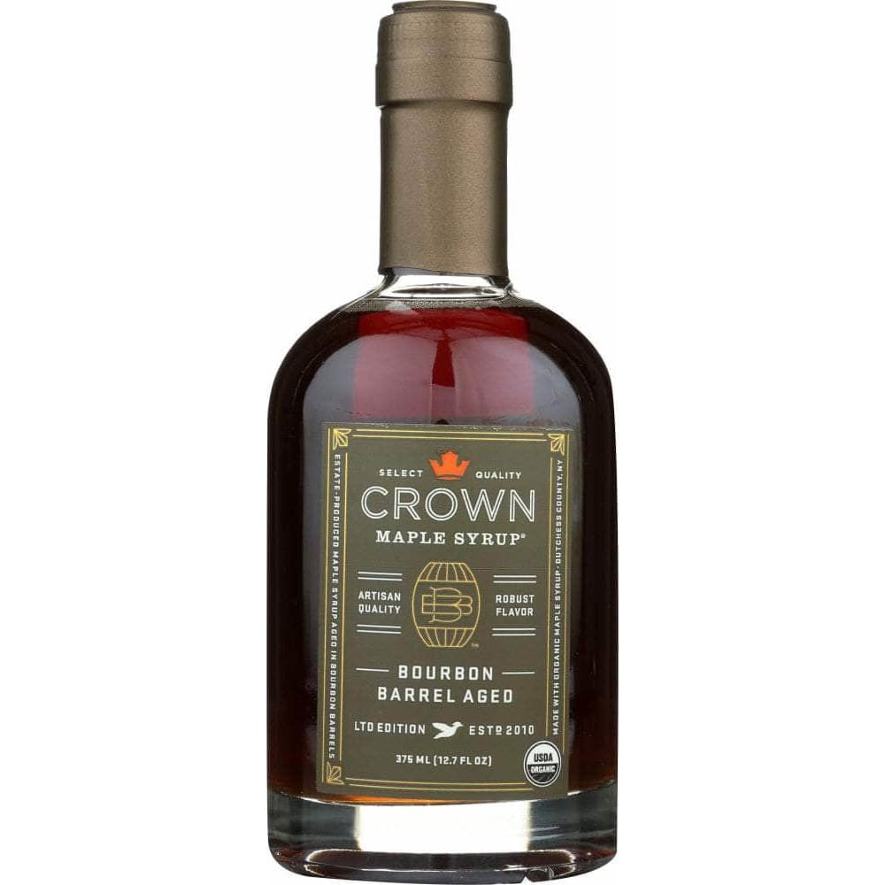 Crown Maple Crown Maple Syrup Bourbon Barrel Aged, 12.7 fl. oz.