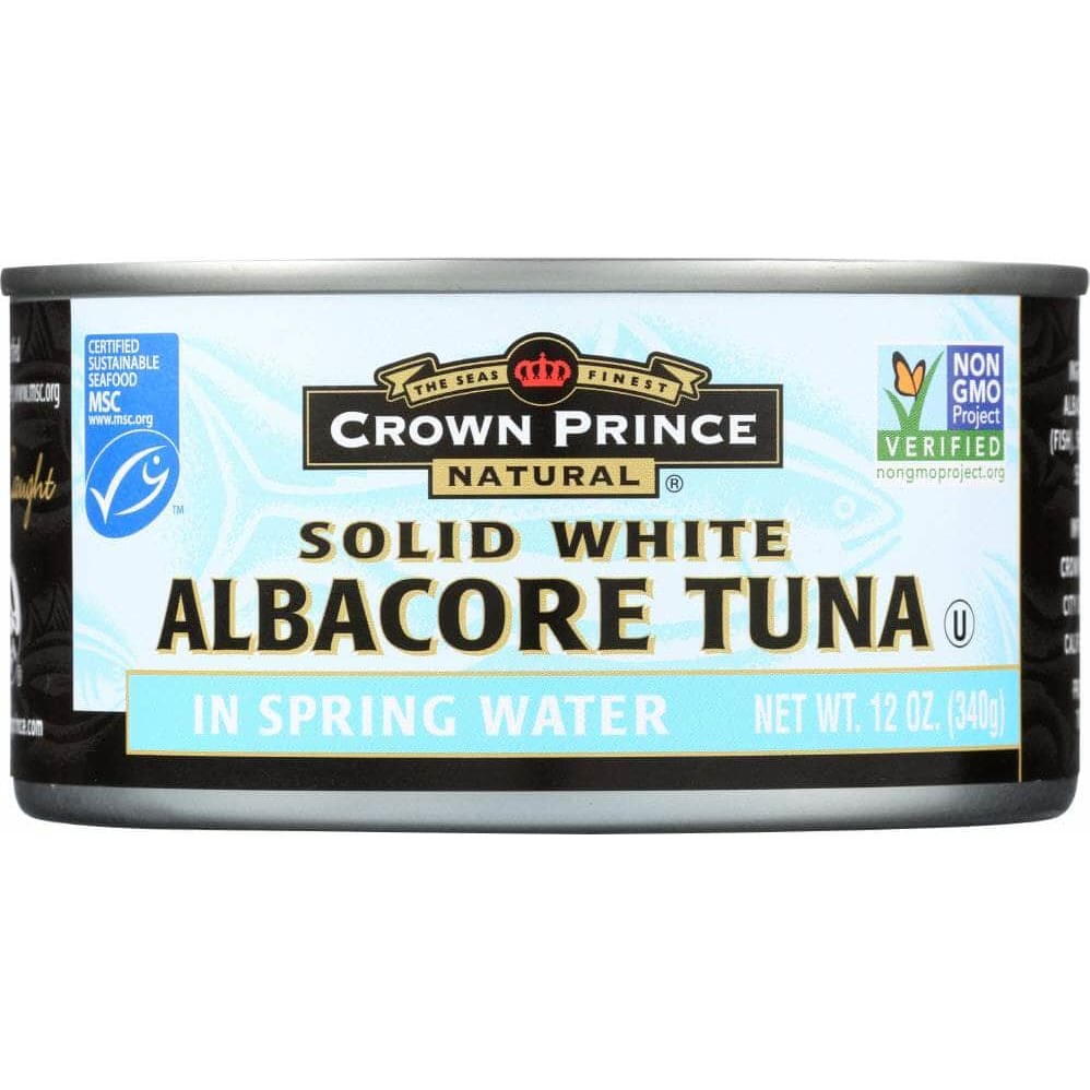 Crown Prince Crown Prince Solid White Albacore Tuna In Spring Water, 12 oz